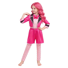 Princess Pink Kostüm Set Kinder Descendants: Wicked Wonderland Princess Pink Cosplay Outfit
