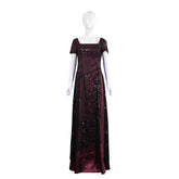 Titanic Rose rot Kleid Victorian Cosplay Kostüm
