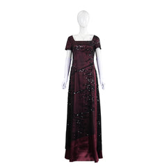 Titanic Rose rot Kleid Victorian Cosplay Kostüm