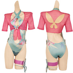 Psylocke Bademode MV-Rivals Psylocke Cosplay Kostüm