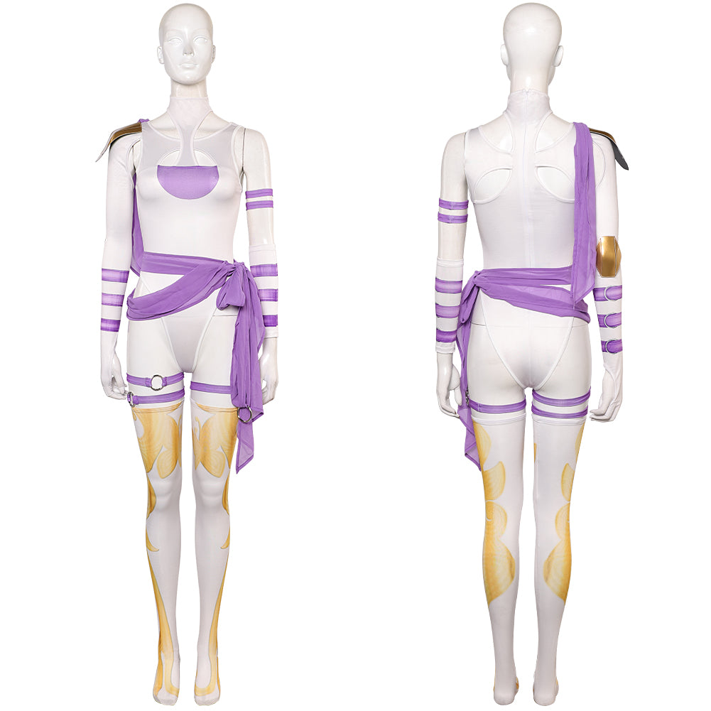 Psylocke M-Rivals lila Kostüm Set Psylocke Cosplay Outfits