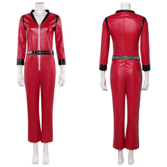 Punk The Runways Joan Jett rot Jumpsuit Cosplay Outfits