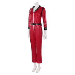 Punk The Runways Joan Jett rot Jumpsuit Cosplay Outfits