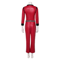 Punk The Runways Joan Jett rot Jumpsuit Cosplay Outfits