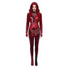 Red Descendants: Wicked Wonderland Kostüm Set Red Cosplay Outfit