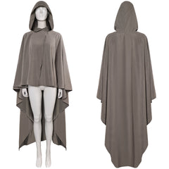 Rey grau Umhang Set Krieg der Sterne Rey Cosplay Outfits
