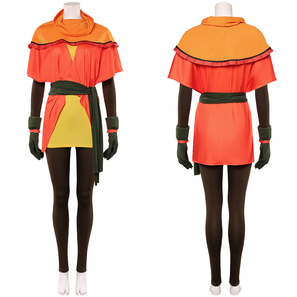Rogue orange Kostüm Set X-Men '97 Anna Marie Darkholme Cosplay Outfit