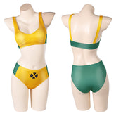 Rogue Ultra X-Men Badeanzug Damen 2tlg. Bademode Cosplay Outfits
