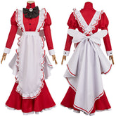 Rosie Hellaverse Diesntmädchen Outfit Hazbin Hotel 2025 Auntie Rosie Cosplay Kostüm