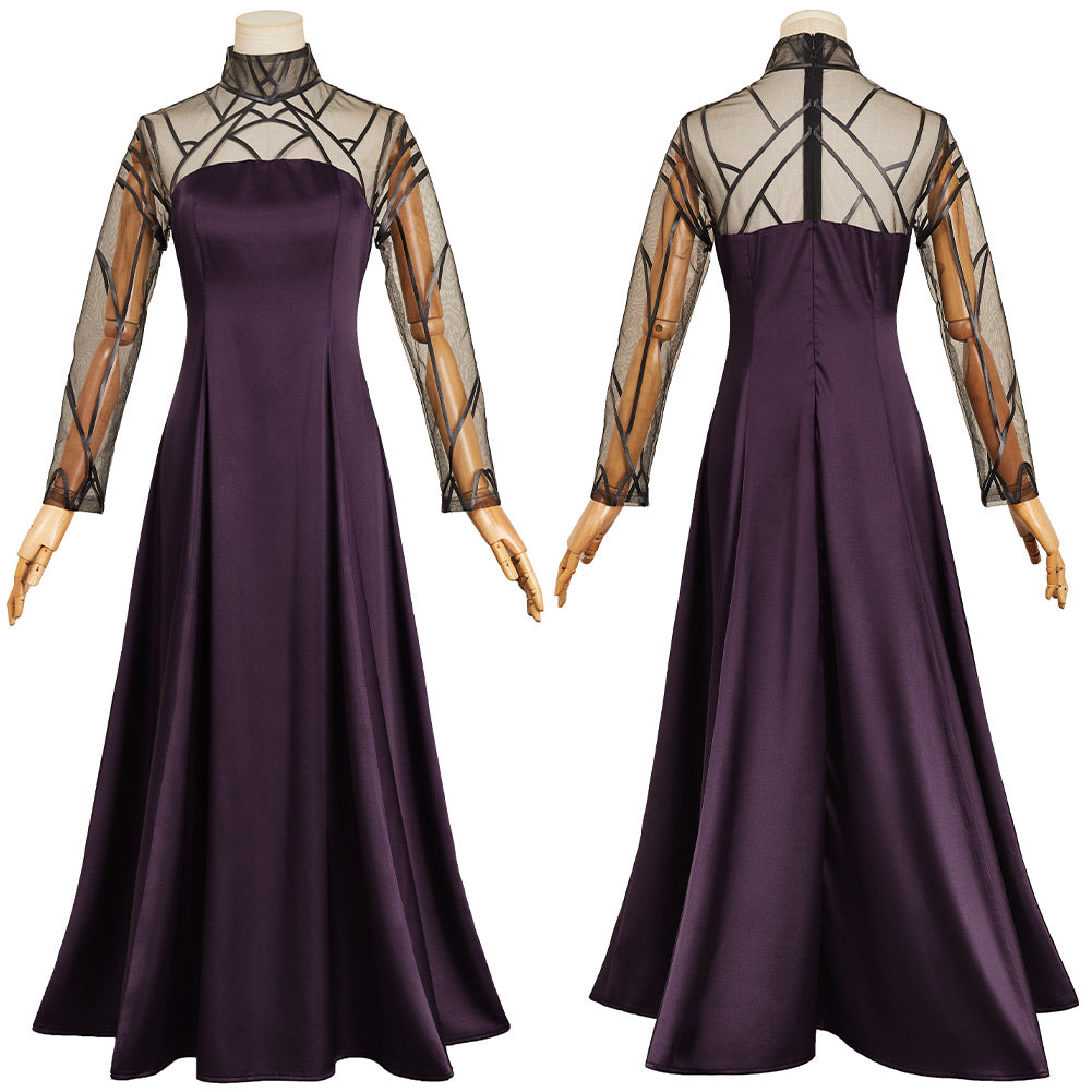 SAKAMOTO DAYS Osaragi lila Kleid Cosplay Kostüm