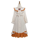 Sandrone beige Kostüm Set Genshin Impact Marionette Cosplay Outfit