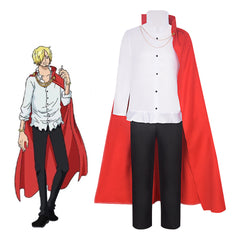 Sanji Cosplay Kostüm Set Halloween Karneval Outfits