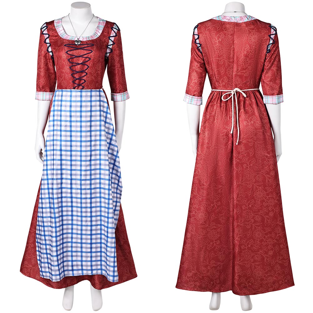 Schneewittchen (2025) Schneewittchen Dienstmädchen Kleid Cosplay Kostüm