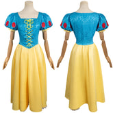 Schneewittchen Kleid Snow White Kostüm Cosplay Halloween Halloween Outfits