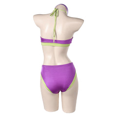SCOOBY-DOO lila Badeanzug Daphne Blake 2tlg. Bademode Cosplay Outfits