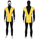 Scorpion Costume Set Mortal Kombat Scorpion Cosplay Outfits