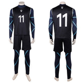 Seishiro Nagi Team V Uniform 11 Blue Lock Seishiro Cosplay Outfit