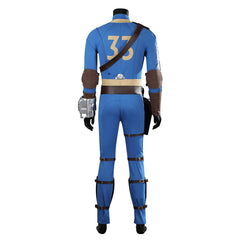 Serie 2024 Fallout Uniform Herren Vault 33 Vaultbewohner Cosplay Kostüm Set