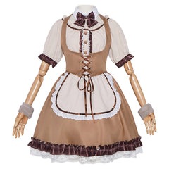 Shiba maid Kostüm Set Kleid Halloween Carnival Cosplay Outfit