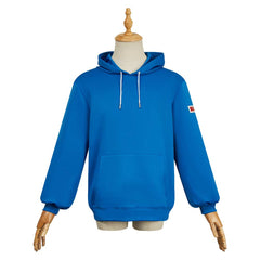 Shin Asakura blau Hoodie SAKAMOTO DAYS Shin Cosplay Outfits