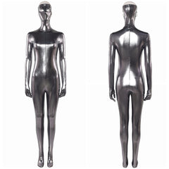 Silver Surfer Bodysuit The Fantastic Four: First Steps (2025) Norrin Radd Cosplay Kostüm