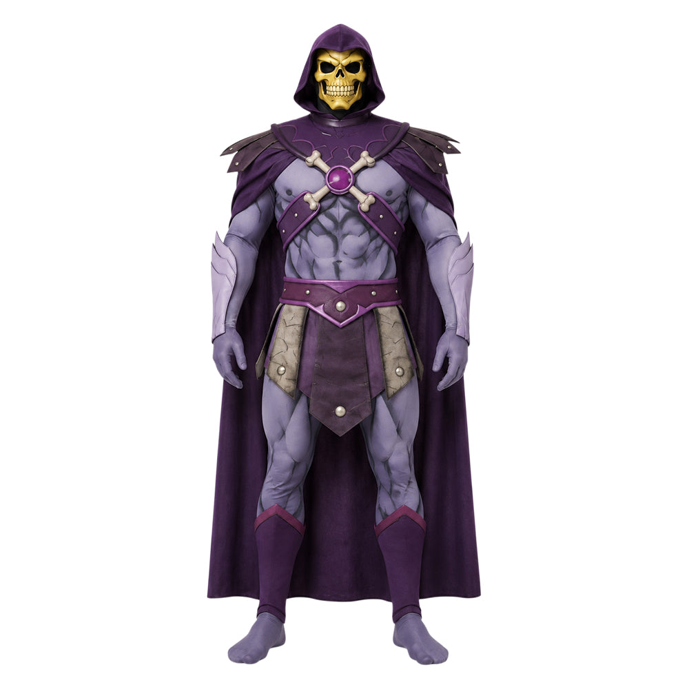 Skeletor Kostüm Set Masters of the Universe Skeletor Cosplay Outfit