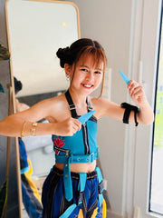 Kinder Mädchen Zoey Kostüm Kpop Demon Hunters HUNTRIX Zoey Cosplay Outfits