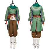 Split Fiction Zoe grün Kostüm Set Cosplay Outfits