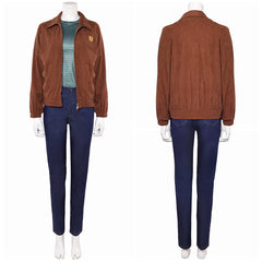 Stranger Things Max Mayfield braun Kostüm Set Cosplay Outfits