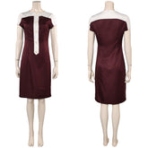 Sue Storm braun Kleid The Fantastic Four: First Steps Invisible Woman Cosplay Outfits