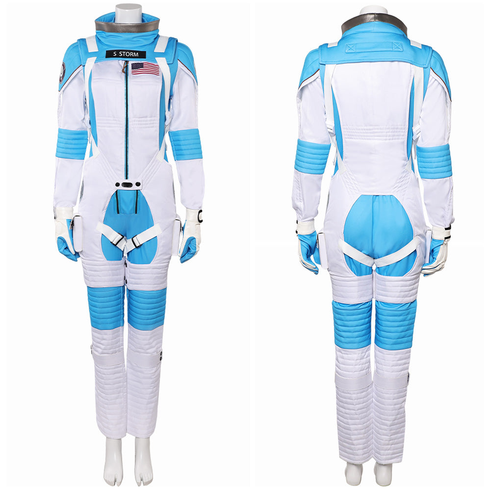 Sue Storm Kostüm The Fantastic Four: First Steps (2025) Invisible Woman Astronaut Kostüm