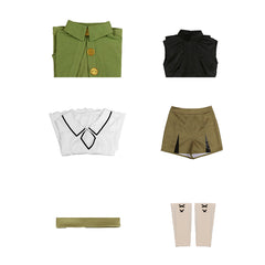 Sylphiette Kostüm Set Mushoku Tensei: Jobless Reincarnation Sylphiette Cosplay Outfit