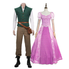 Tangled Flynn Rider Prinzessin Rapunzel Couple Kostüm Cosplay