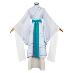 The Apothecary Diaries Jinshi weiß Hanfu Cosplay Outfits