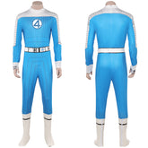 The Fantastic Four: First Steps (2025) The Thing blau Jumpsuit Benjamin Jacob Cosplay Kostüm