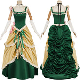 The Ugly Stepsister Elvira grün Kleid Cosplay Outfits