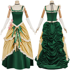 The Ugly Stepsister Elvira grün Kleid Cosplay Outfits