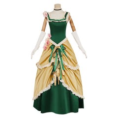 The Ugly Stepsister Elvira grün Kleid Cosplay Outfits