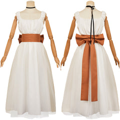 The Ugly Stepsister Elvira weiß Kleid Cosplay Outfits