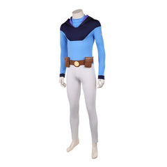 Thragg Kostüm Set Invincible Thragg weiß blau Cosplay Outfit