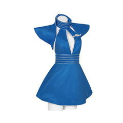 Toxic MV Britney Spears blau Kleid Bühnenoutfit