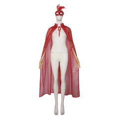 Umhang Maske Halloween Karneval Cosplay Kostüm Outfit