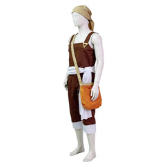 Usopp rot Kostüm One Piece God Lysop Cosplay Outfit
