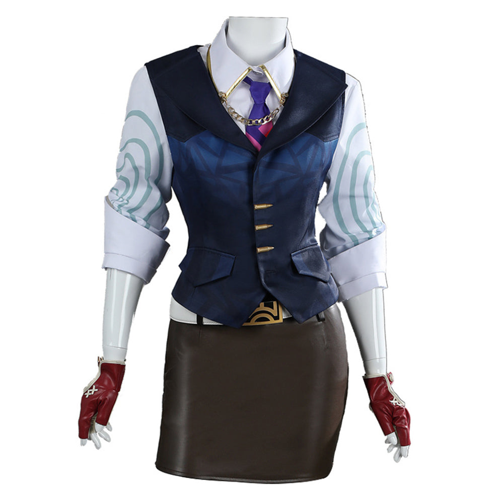 Valorant Chamber Crossplay Cosplay Kostüm Outfits