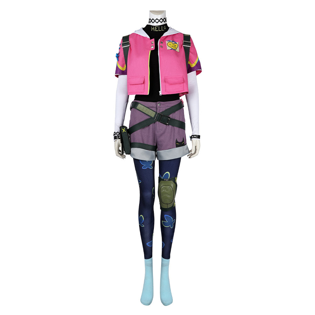 Valorant Clove Kostüm Set Cosplay Outfits