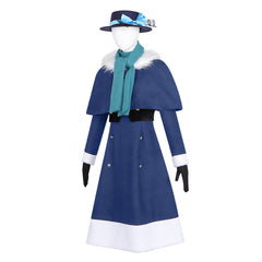 Vertin blau Uniform Reverse: 1999 Timekeeper Cosplay Outfit