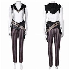 Vi weiß Kostüm Set Arcane: League of Legends Vi Cosplay Outfits