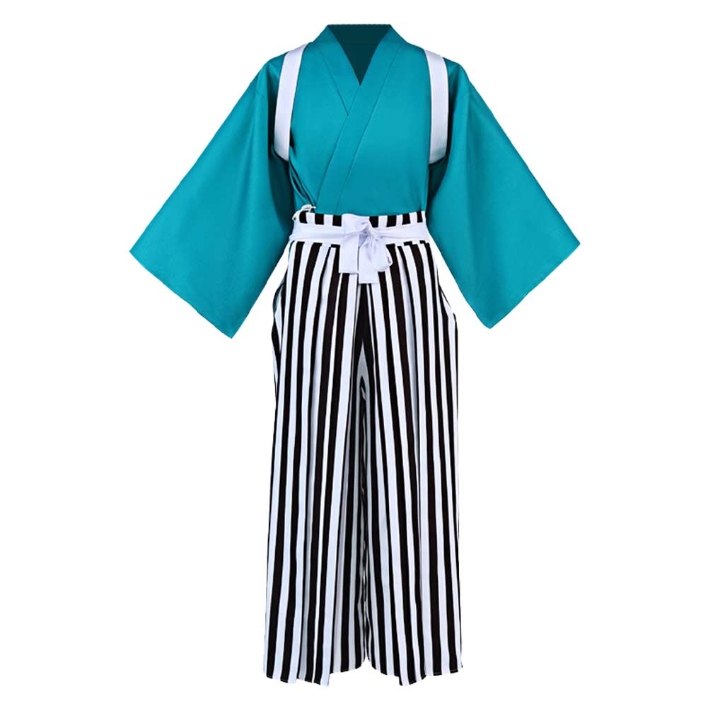 Wano Country Arc Usopp blau Kimono One Piece Usopp Cosplay Outfit
