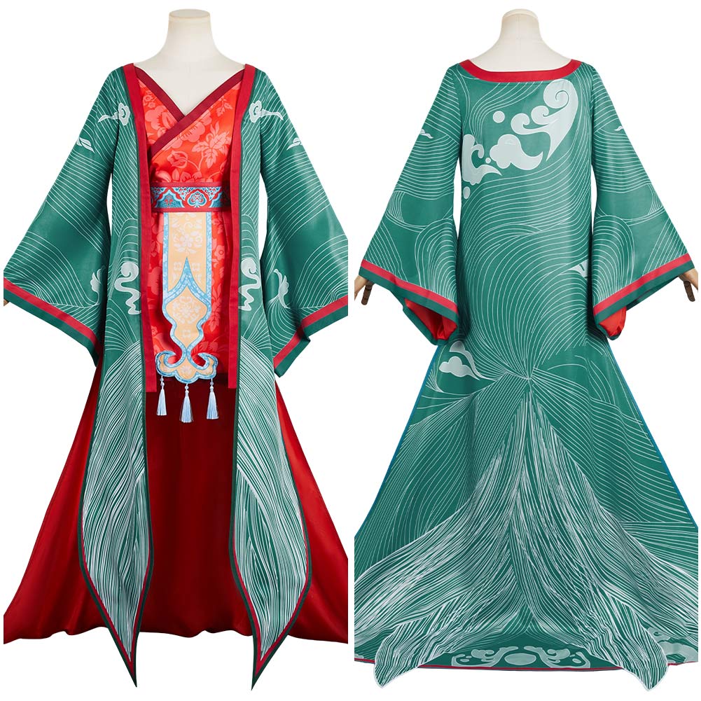 White Snake 3 Fangzhu Baoqing Embers Hanfu Cosplay Outfits