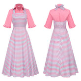 Wicked 2025 For Good Glinda Dienstmädchen rosa Cosplay Outfits